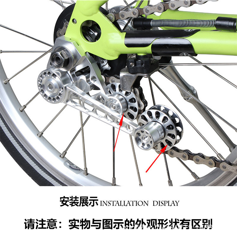 Se utiliza para cline tela pequeña una sola velocidad 2 velocidades 3 velocidades 6 velocidades trasero trasero trasero trasero transmisión tensión de cadena cremallera estabilizadora de cadena