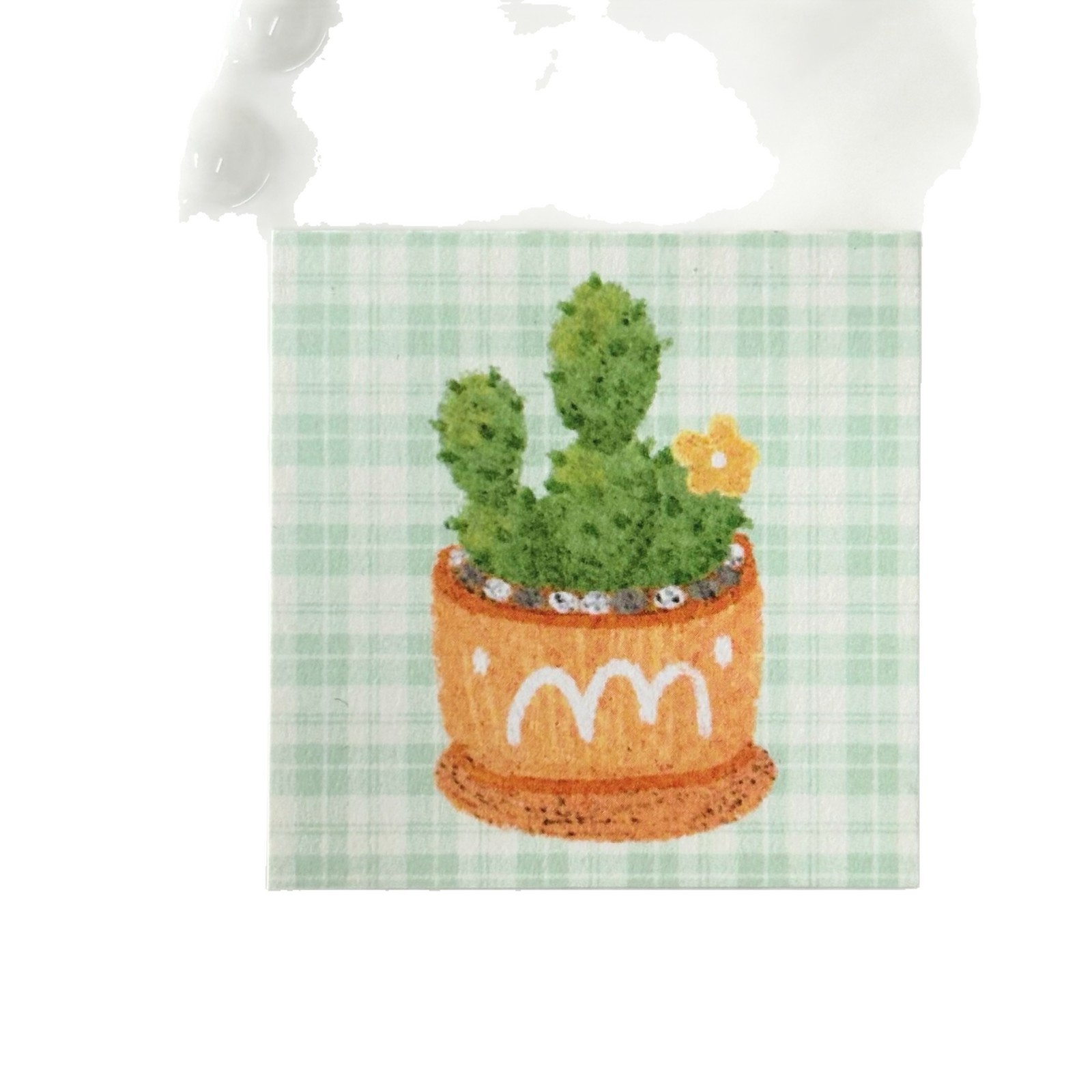 Cuaderno de anotaciones de primavera serie 5 * 5cm mini estudiantes materiales de cuentas de mano Memorando Mensaje Cuaderno de anotaciones se puede desgarrar