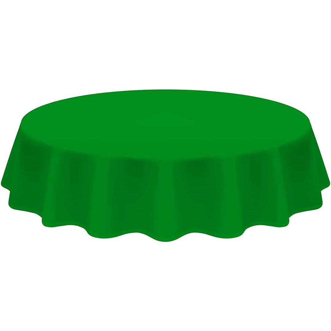 Mesa redonda de color sólido mantel desechable Mesa Redonda mantel estilo simple avanzada mesa de banquete cubierta de la tabla falda estilo transfronterizo
