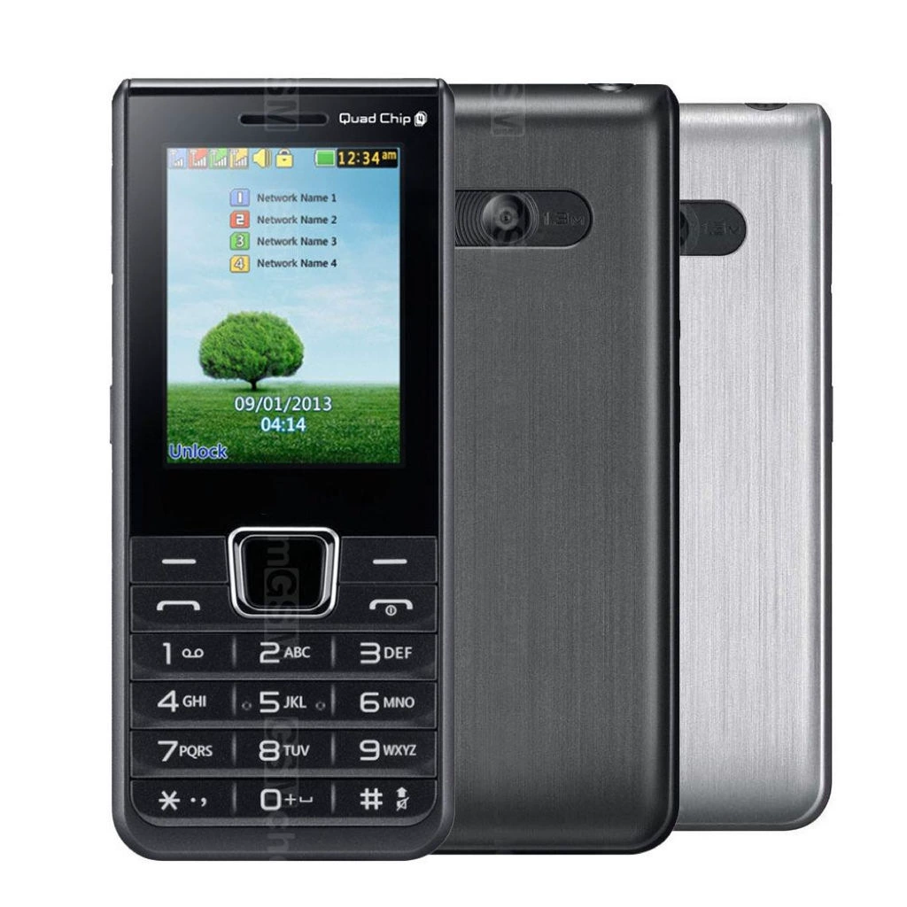 Граница внешней торговли A395 4 SIM GSM мобильный телефон клавиатура машины