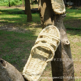 布艺拖鞋;植物工艺品;扇子