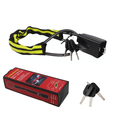 Car lock, wheel lock general car lock - black-and-yellow