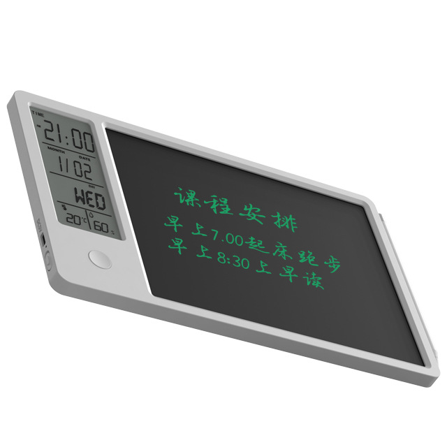 Logotipo imprimible LCD tablero de escritura calendario escritorio electrónico nota empresa graduación regalo