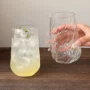 气泡家用小众透明水杯