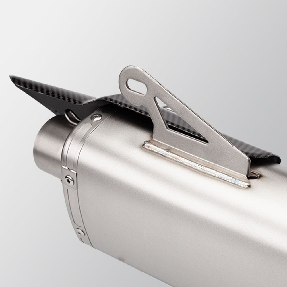 Motorcycle Exhaust Pipe Refitting Qianjiang Sai 450 Stainless Steel Middle Section End Section Muffler suit Non-destructive Straight