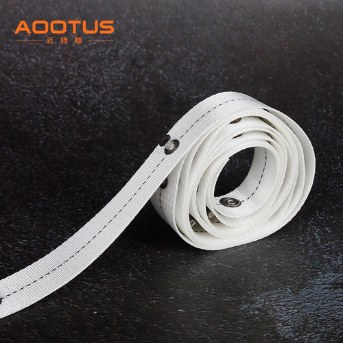 Source Factory Electric Curtain Track Snake Belt Thickened Polyester Nylon Gauze Belt Snake Curtain Accessories Belt
