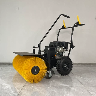 扫雪机小型手推式扫雪机多功能抛雪铲雪车物业小区道路燃油除雪车