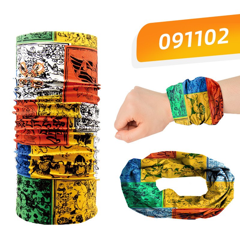 Al Aire Libre ciclismo sol protección hielo seda sin costuras bufanda deportes transpirable sudor-absorbente pesca multi-funcional variedad magia bufanda