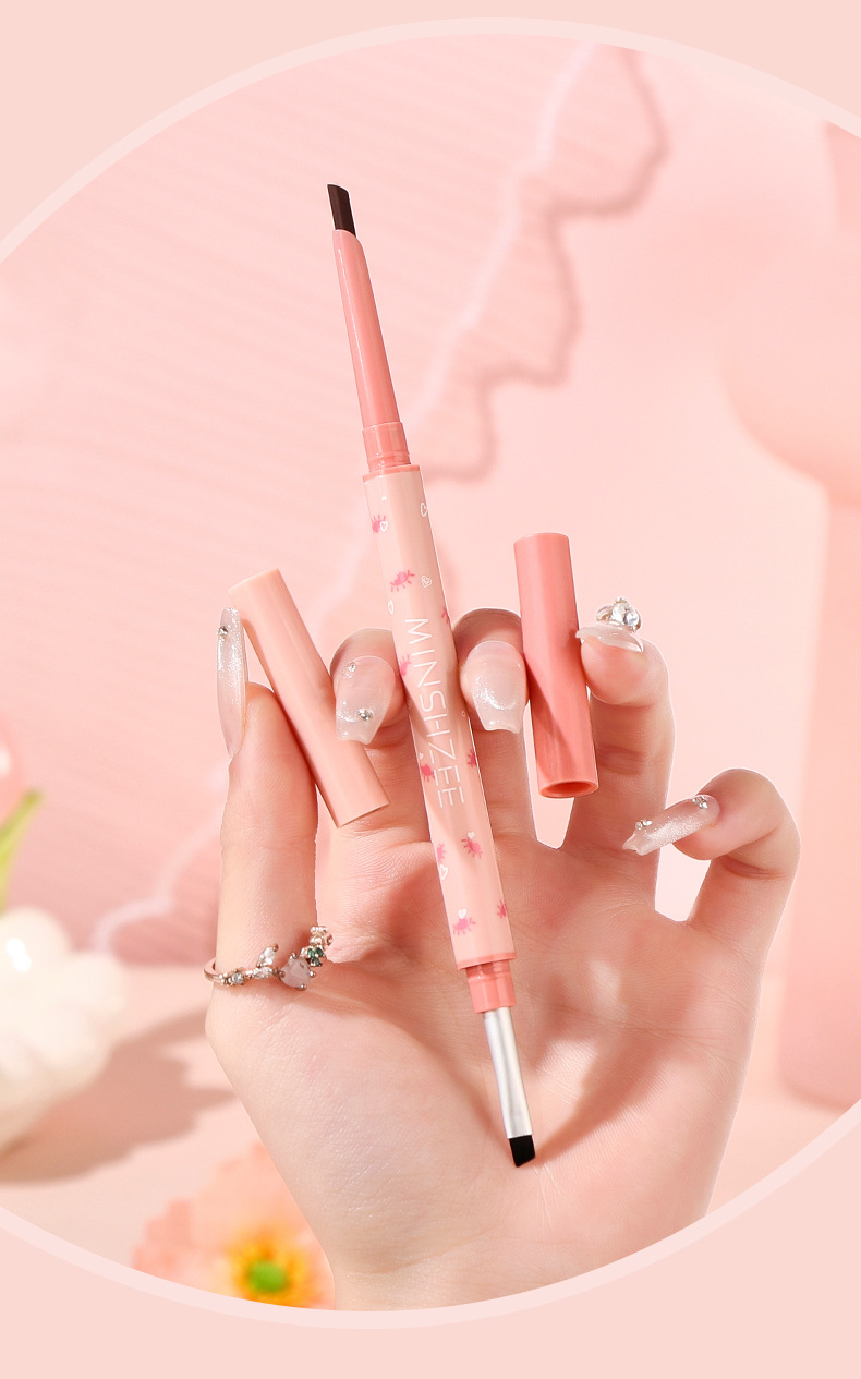 Mingxi Zhi Blade Brush eyeliner Gel Pen does not smudge and lasts long. Beginner's double-head eyeliner pen, waterproof and sweat-proof, women cross-border undefined