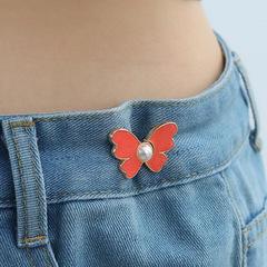 Butterfly waist cinch buckle, large to small waist cinching magic, seamless button, detachable, no-nail, original factory