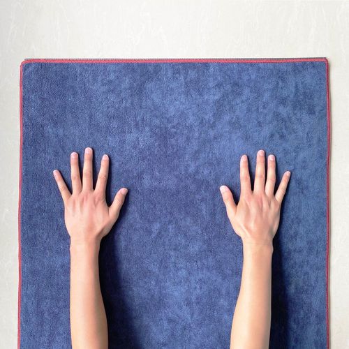 Yoga non-slip towel absorbs sweat and thickens yoga blanket for sports and fitness opening yoga towel towel can be customized with logo