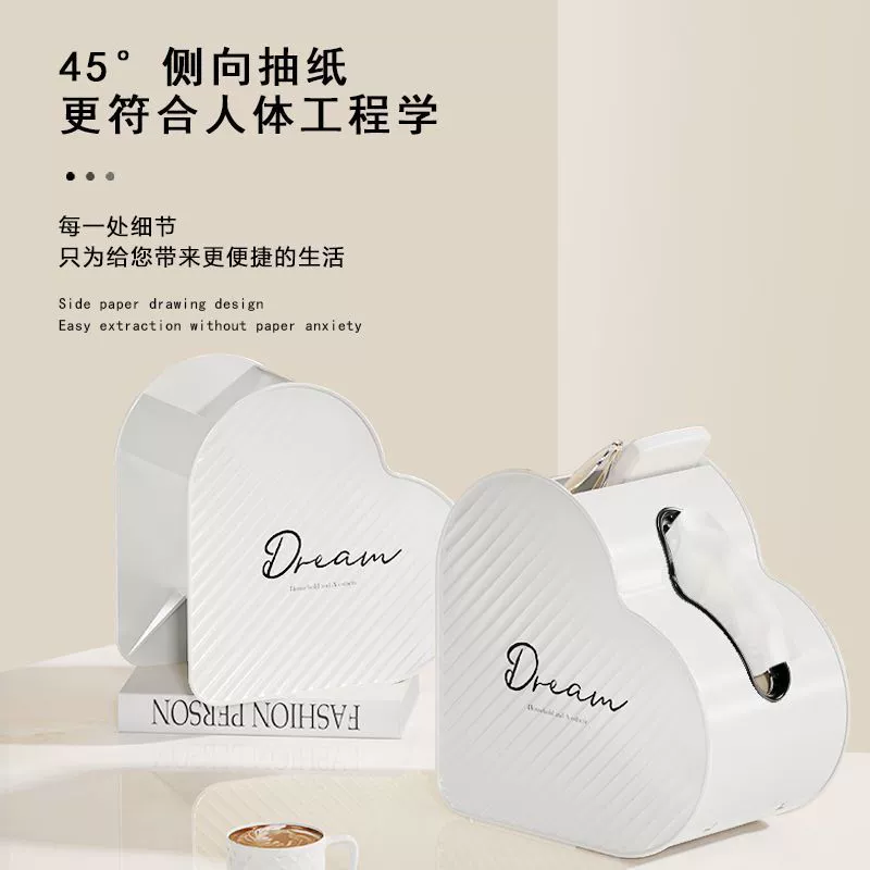 Высокое значение бумажная коробка для салфеток для гостиной высокого класса легкий и роскошный стиль для домашнего творчества