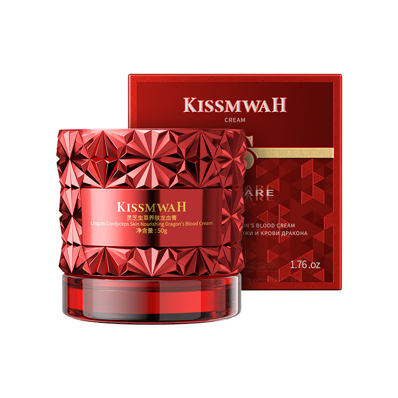 KISSMWAH 霊芝冬虫夏草栄養血ペーストフェイシャルケアさわやか水分補給保湿ケアフェイスクリーム卸売|undefined