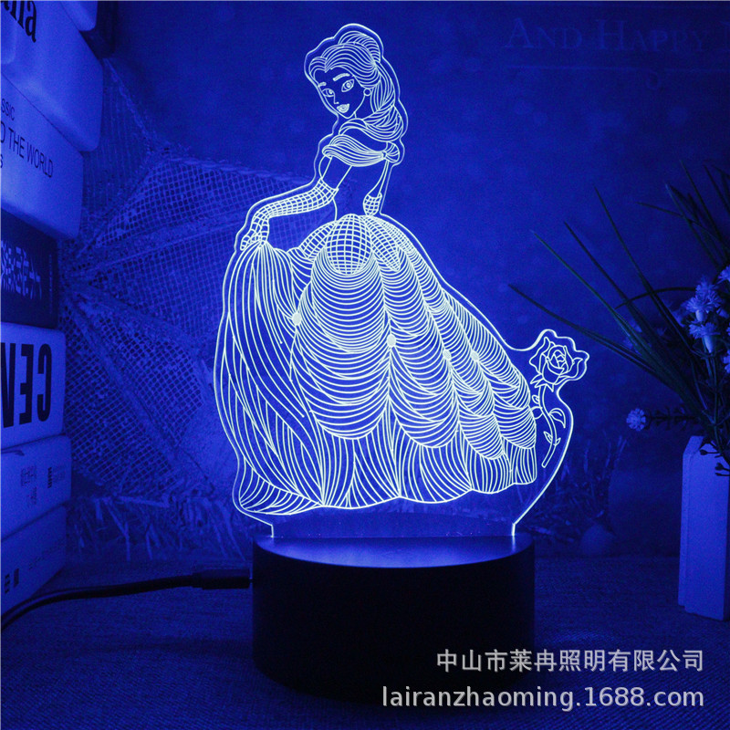 creative LED night light