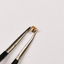 0.3模8齿黄铜伞齿轮静改动微型金属锥齿轮90度直角传动