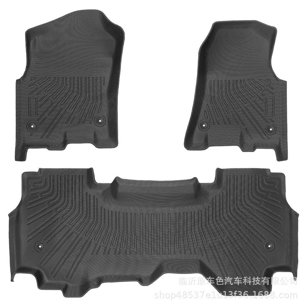 Para Dodge Ram1500 Quad Cab 2019 - 2024 3D TPE para todo el tiempo