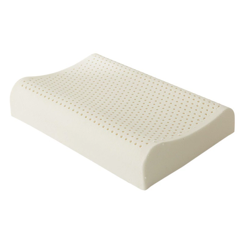 Натуральная латексная подушка ROYAL KNIGHT для взрослых, массажная подушка для шейного отдела позвоночника, с естественной изогнутой формой для поддержки шеи, подарок для сна.