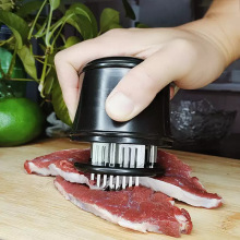 不锈钢牛排锤松肉针家用嫩肉器扎孔断筋器敲打肉锤扣肉插肉针