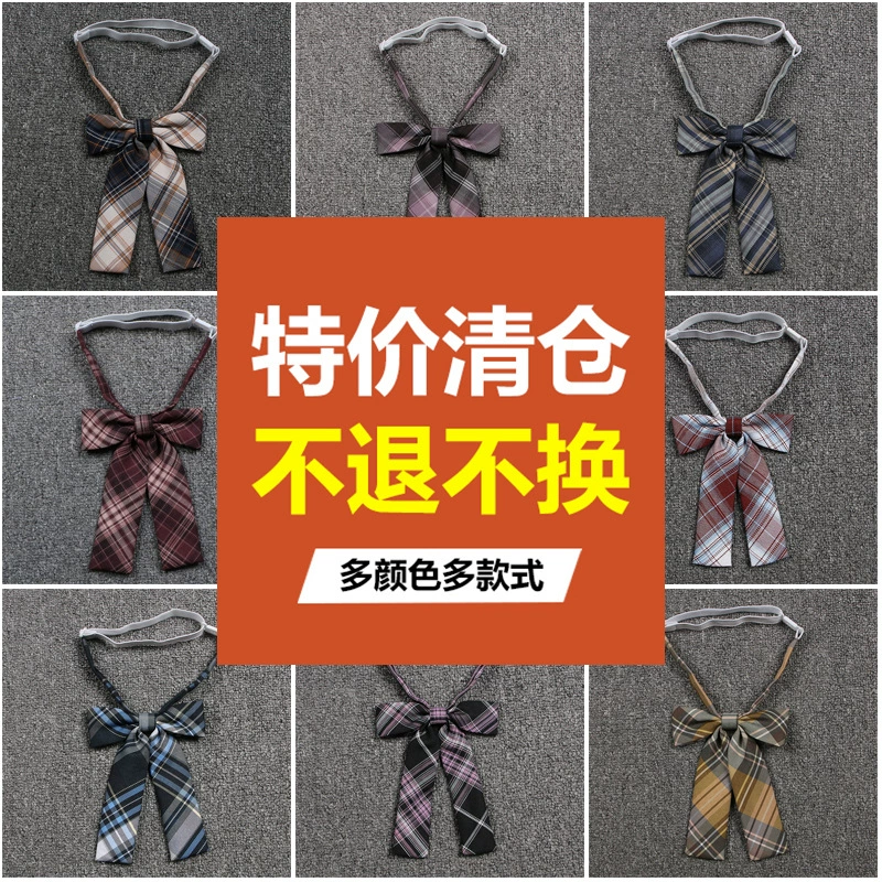 [Оформление по специальной цене] Нет возврата, без изменений, JK галстук-бабочка Женская японская форма матросский костюм воротник цветочный колледж галстук-бабочка 5