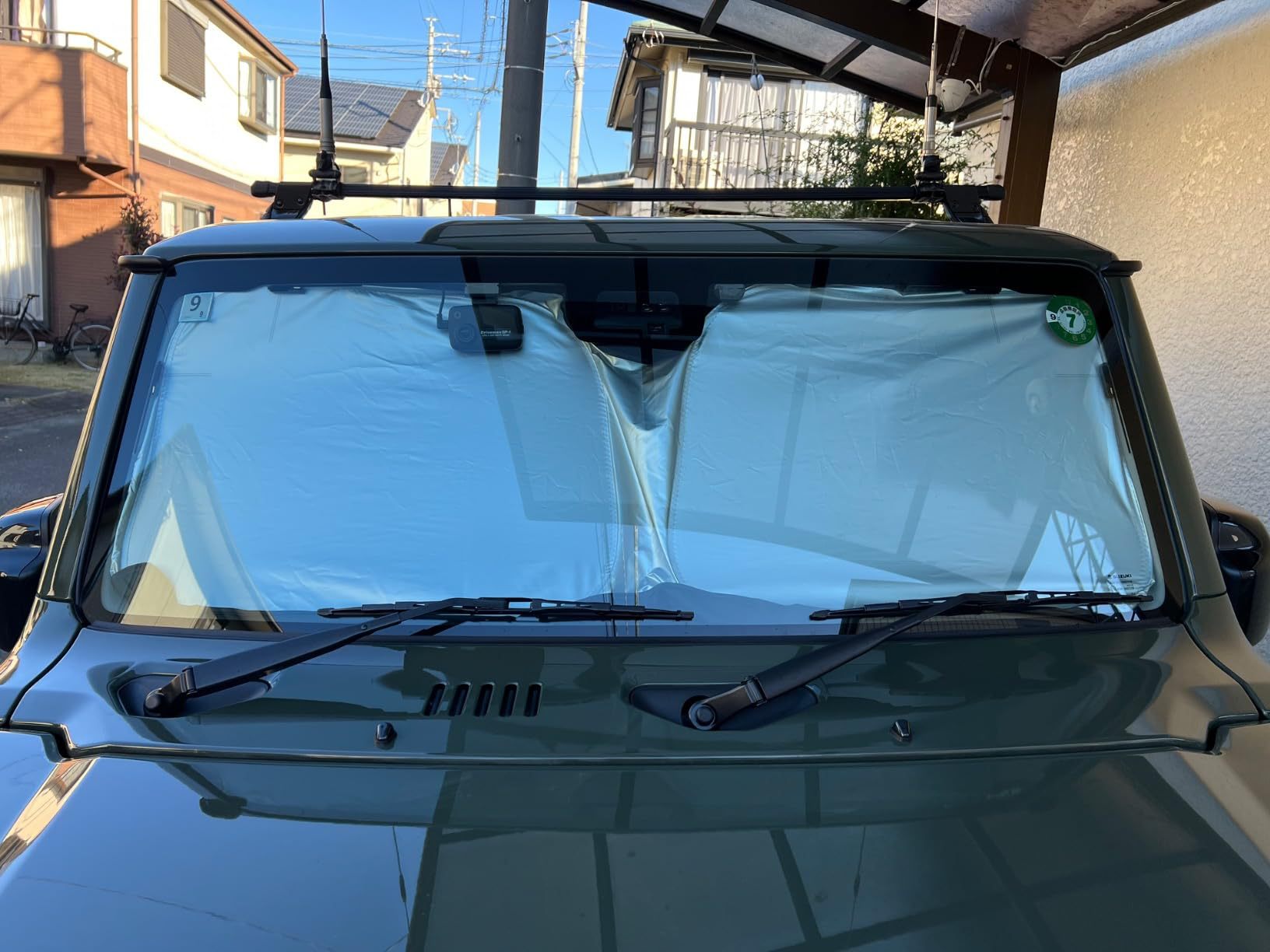 Jimny Is Suitable for Modified Front Windshield Sun Protection, Non-Transparent Sunshade, Heat Insulation Cover, Modified Sunshade