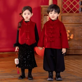 童汉服;童旗袍;童民族服装