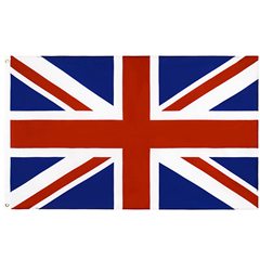 アマゾンはイギリス国旗3x 5ft屋外装飾旗100dポリエステル布デジタル印刷90x150cmを販売しています。