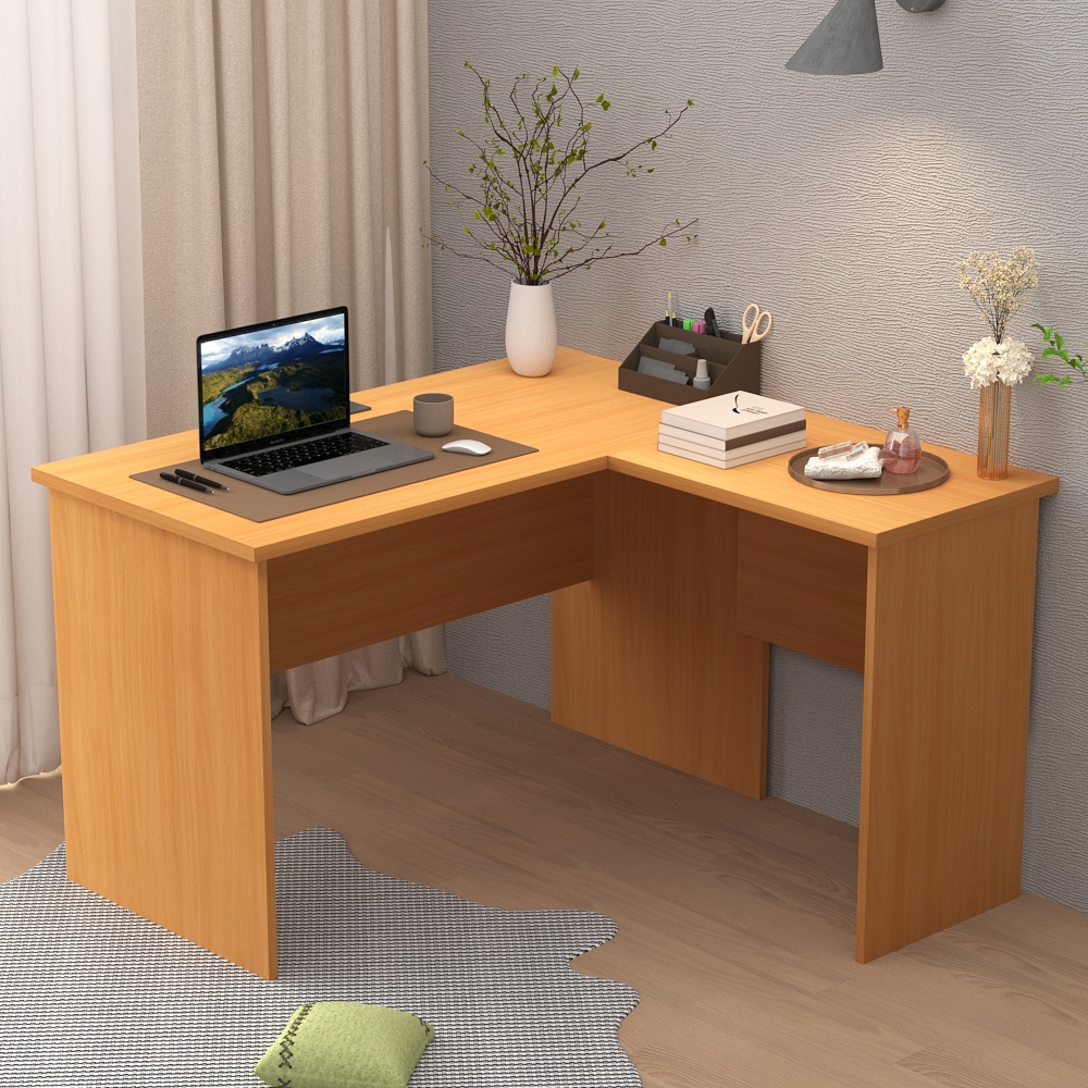 Esquina transfronteriza escritorio de escritorio comercial dormitorio escritorio de escritorio doméstico escritorio en forma de L escritorio de escritorio de computadora de esquina al por mayor