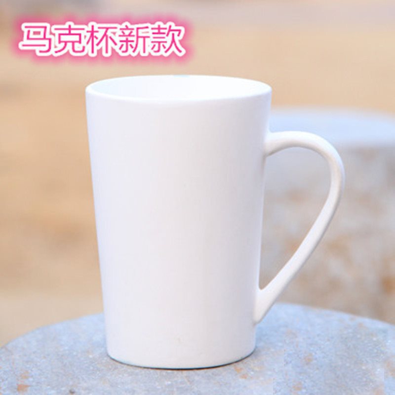 景徳鎮無地カップ陶器 diy 手作り釉下色白胚塗装マグカップ手描き高白粘土無地カップ|undefined