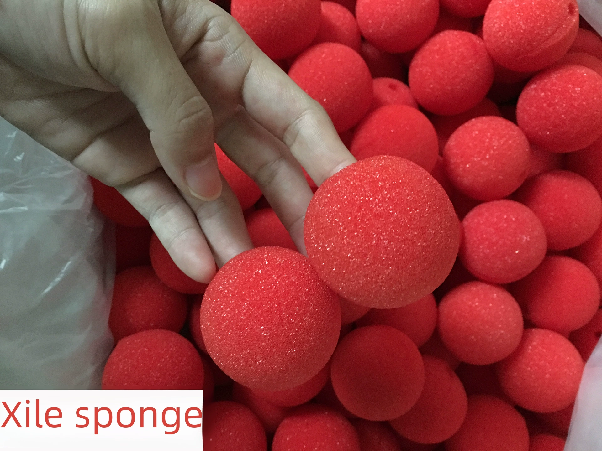 Professional red sponge magic props from foam, direct factory sales