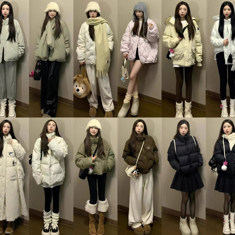 十三行批发货源2025年新款女羽绒服纯鸭绒保暖时尚气质显瘦高级感|undefined