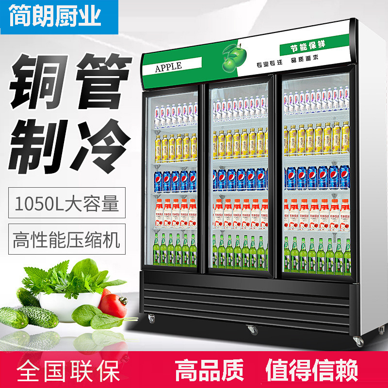展示柜冷藏柜商用冰柜冰箱啤酒柜饮品保鲜柜双门单门饮料柜