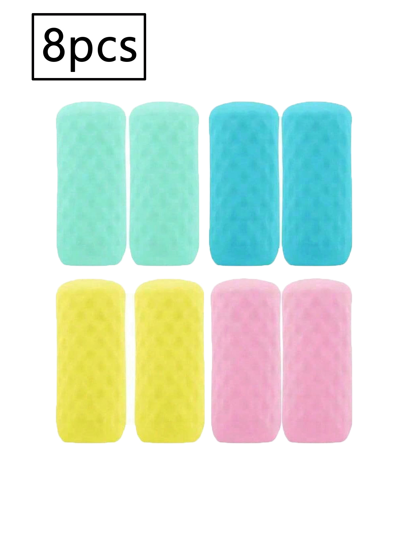 8개입 (핑크, 블루, 옐로우 민트 5가지 색상 각 2개씩)