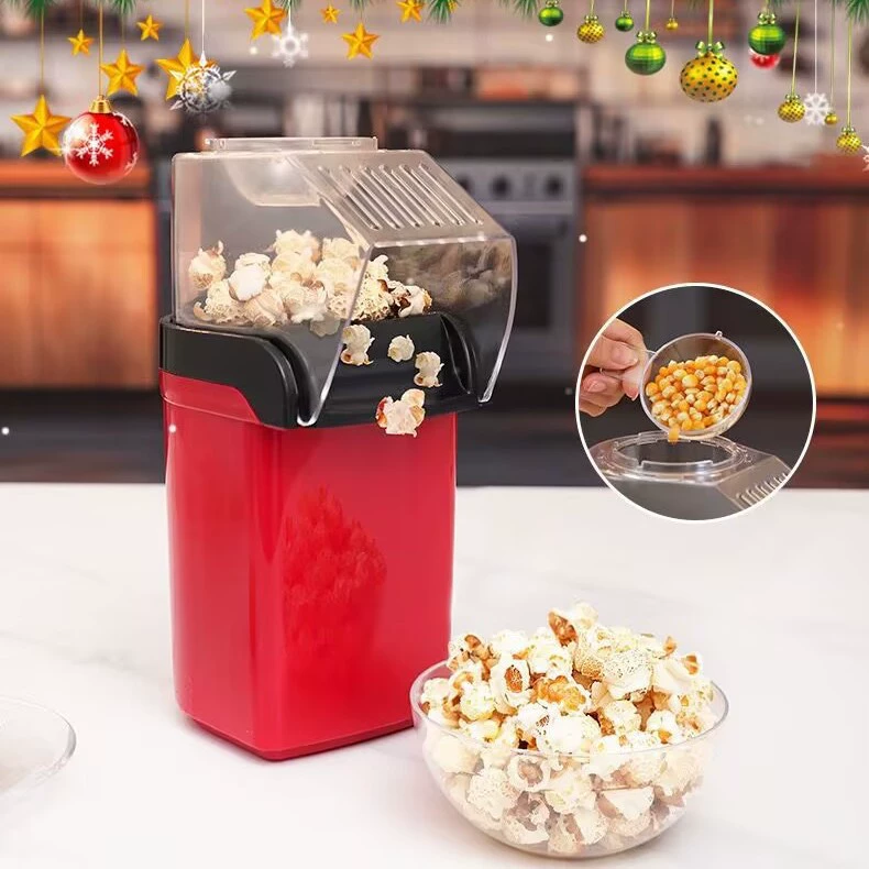 Cross -border popcocker Furnishing Fortunately Automatic Mini Corn Machine Children's Electric Bud Rice Blossom Valley Machine