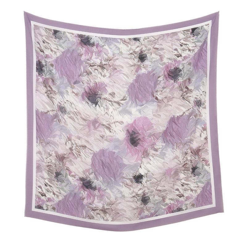 Muslimesche Kappduch malaysesche Blummendruck grouss Gréisst 110 Quadratschal populäre Lasergeschniddene Randschal fir Fraen_voghion.com