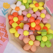 厂家充棉花五角星花朵装饰配件儿童服装配饰品DIY发饰辅料花朵布