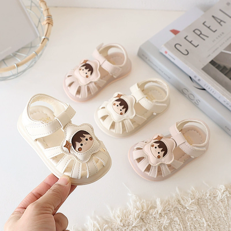 Summer cartoon footwear girl's, cute shoes, sandals, soft sole