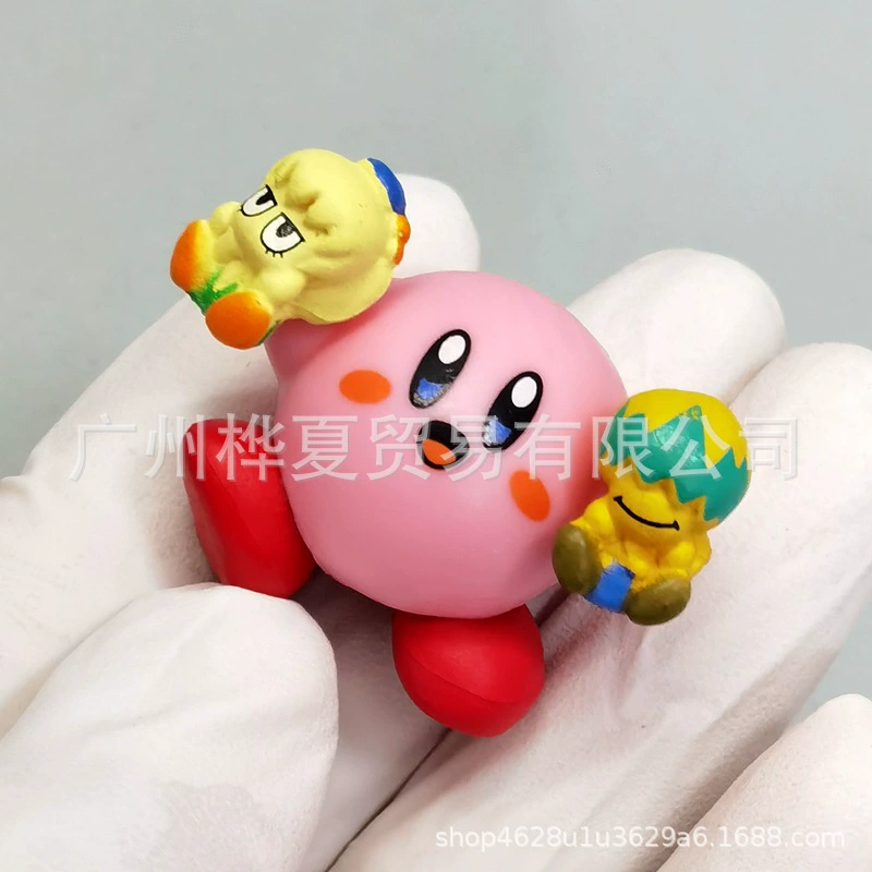 Animation Japanese Version Kirby 30th Anniversary Treasure Delivery Star Doll Ornaments Gacha Ornaments
