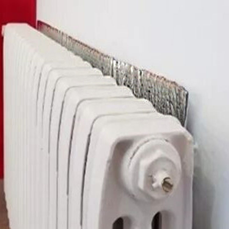 Doble cara aluminizada película de burbuja de una sola capa 0,6*5 M plegable bolsa de PE embalaje hogar aislamiento térmico material reflectante ajuste image 6