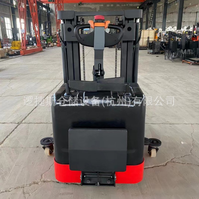 电动3吨托盘堆垛车升高2.5m液压叉车升降车站驾式装卸铲车堆高车