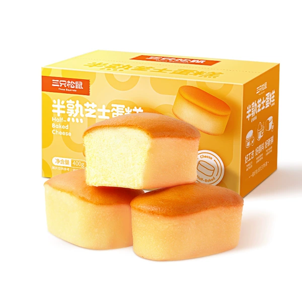 400g of semi -cooked cheese cake