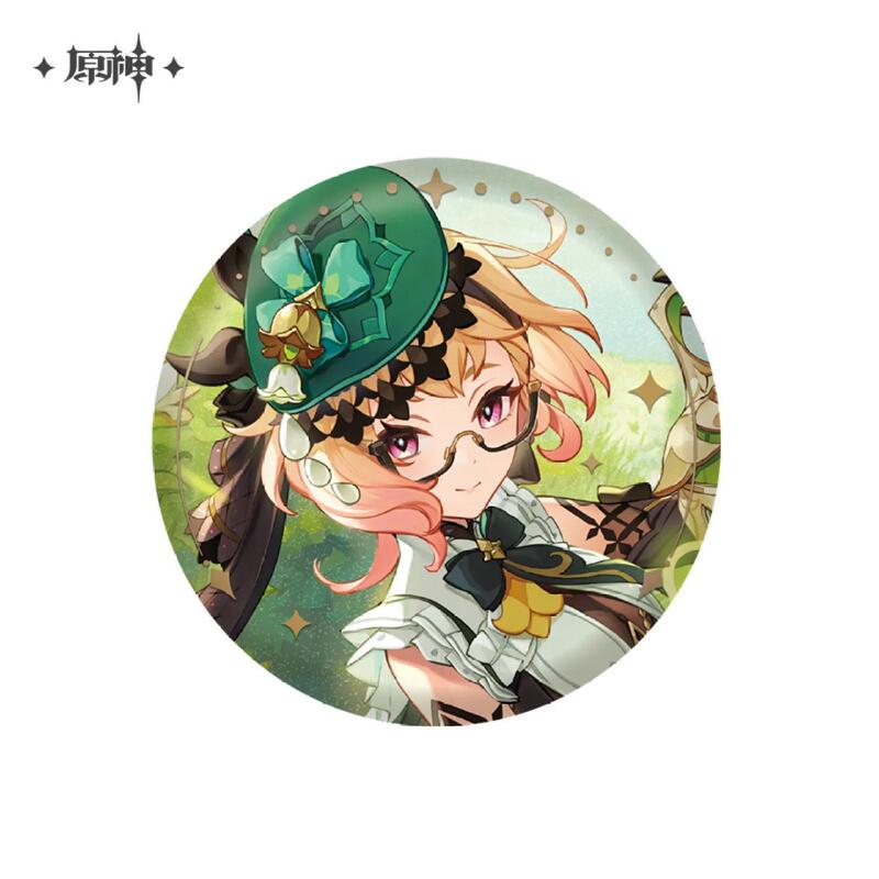 公式正規品「原神」縦絵/璃月港/モンデーシティシリーズキャラクターブリキバッジ|undefined