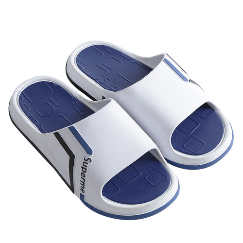Men's thick-soled slippers for outdoor wear, summer beach couples, comfortable home slippers, women's home wear-resistant bathroom Korean version