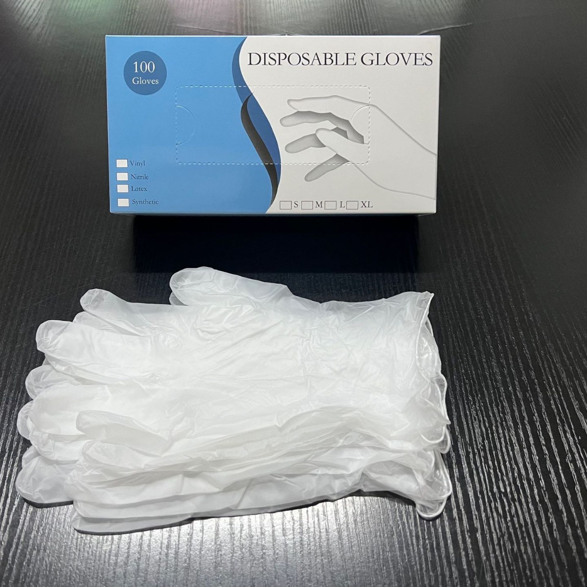 一次性9寸透明PVC手套 防油 食品加工 美容美发 纹身一次性防护手