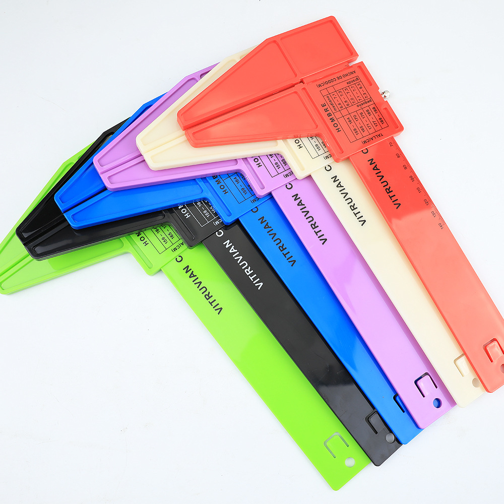 ✅ 140MM 1MM ABS 塑料卡尺 肘部关节尺 健康尺批发