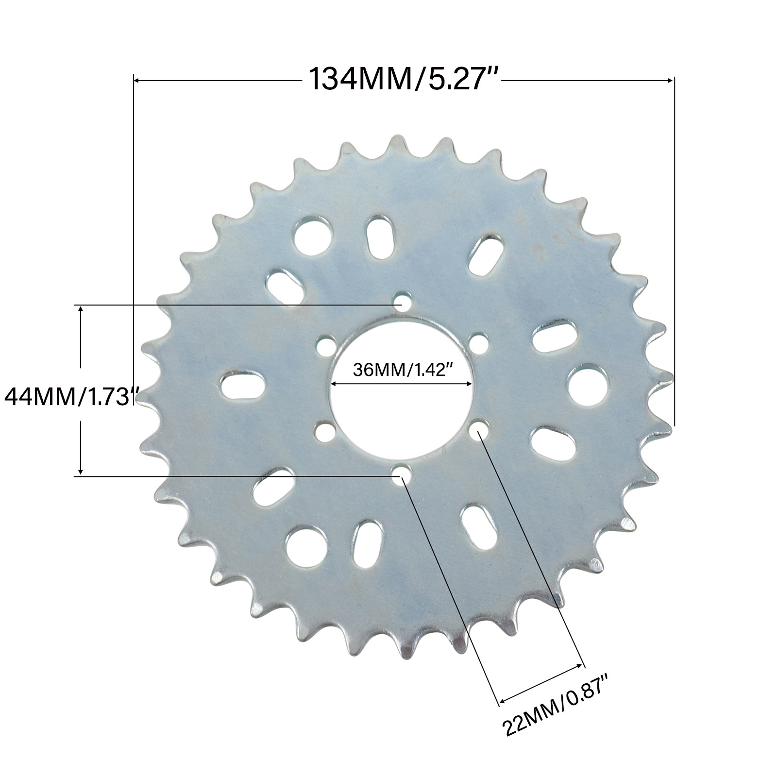 415 type 110-section 32T sprocket mini motorcycle bicycle parts 60CC 80CC transmission chain kit