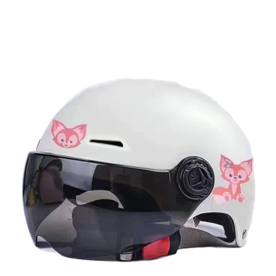 Cute Motorcycle Half Helmet Motosiklet kaskı (dəbilqə)
