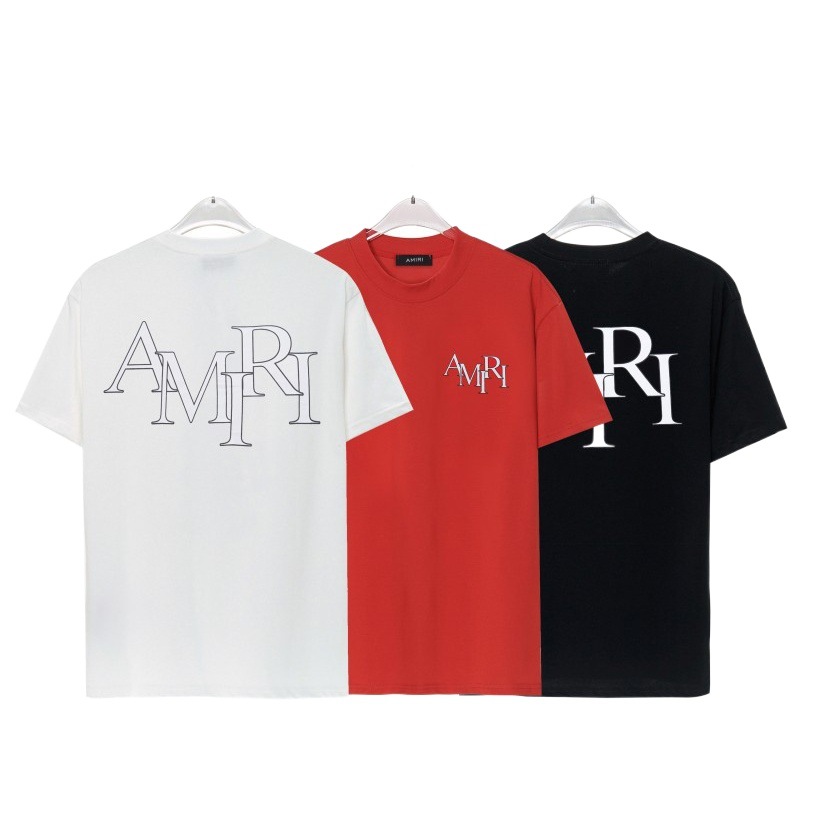 Venta al por mayor transfronteriza marca de moda europea y americana ami simple logo de la letra ri suéter de cuello redondo pareja camiseta de manga larga sudadera con capucha