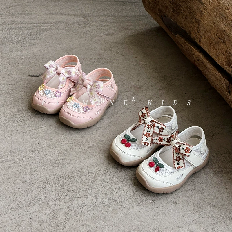 Детские летние босоножки из ароматной сетки, мягкая подошва, спортивный и повседневный стиль, корейская версия, дропшипинг.