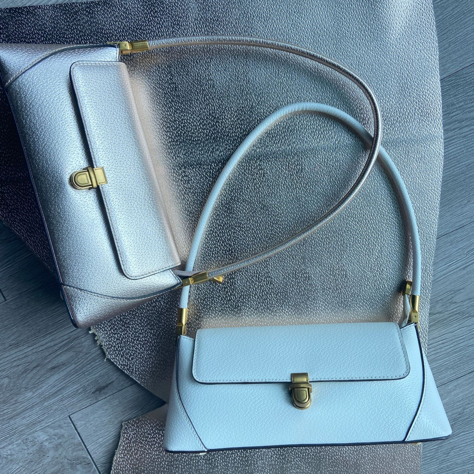 新款法棍包小众牛皮高级感单肩腋下真皮女包