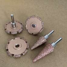 合金钢低速气动打磨头钨钢打磨轮轮胎补胎打磨机头 刻磨机头工具